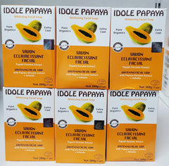 IDOLE PAPAYA WHITENING FACIAL SOAP PURE ORGANICS idole