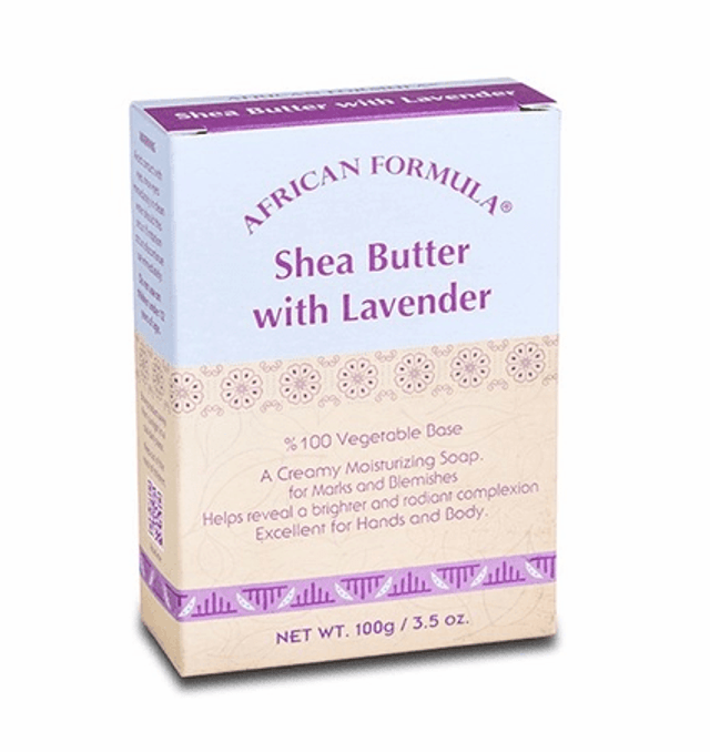 African Formula Shea Butter with Lavender Soap 3.5 oz African Formula