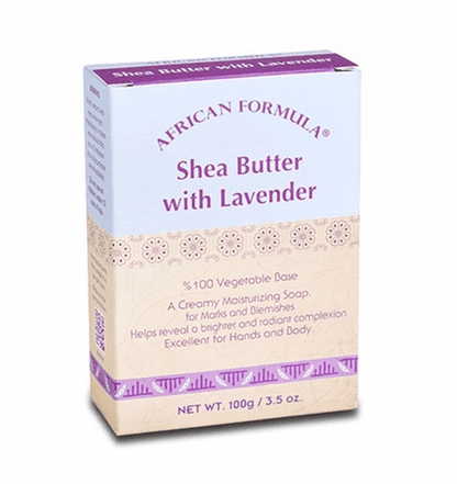 African Formula Shea Butter with Lavender Soap 3.5 oz African Formula