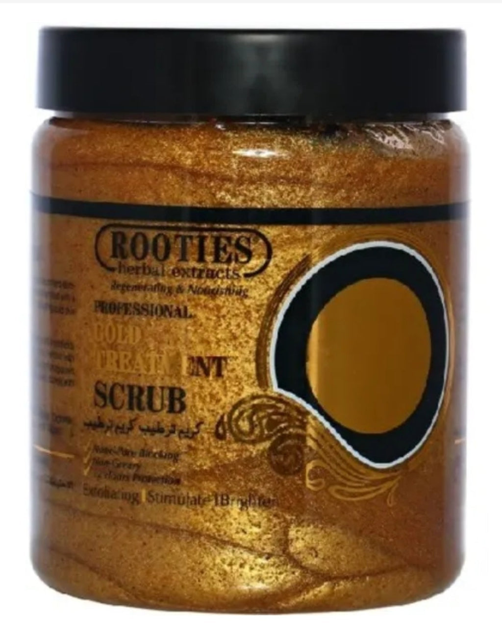 Herbal Extract Gold Treatment Scrub GOLDEN FACE