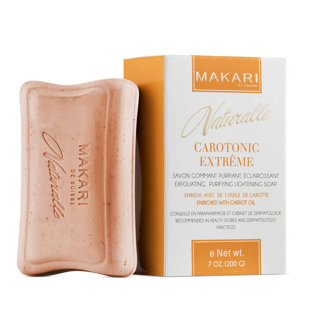Makari Intense Exfoliating Lightening Soap SPF15 with Shea Butter 7oz / 200g Makari