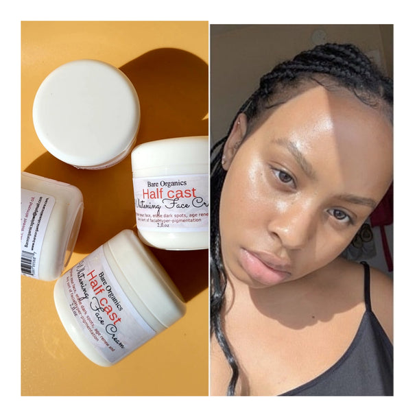 Half Cast Whitening  Fast Action 7 days Face Cream RoyalGlow Organics