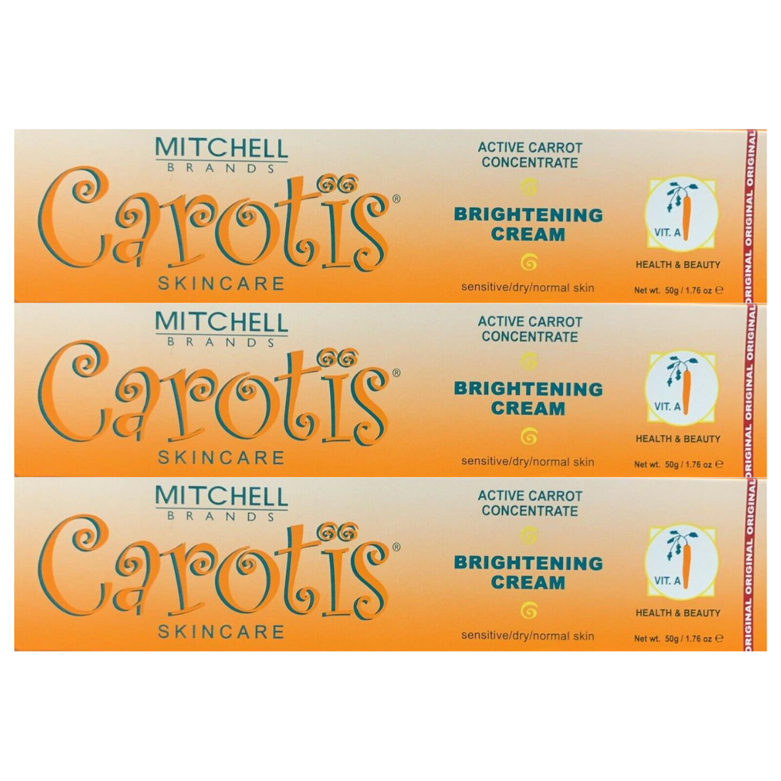 Carotis Brightening Cream 50g (Pack Of 5) CAROTIS