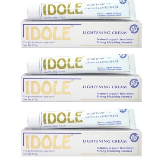 IDOLE Natural Organic Treatment Lightening Cream (Pack of 3) idole