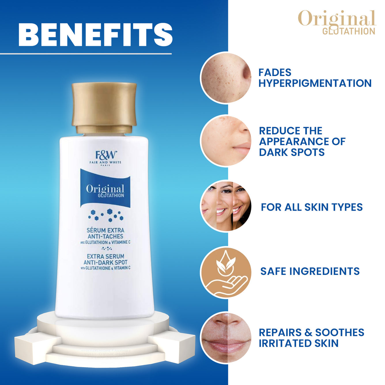 Fair &amp; White Glutathion Extra Anti-Dark Spot Serum 30ml