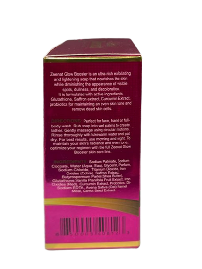 Zeenat Glow Booster Exfoliating Soap 200g ZEENAT