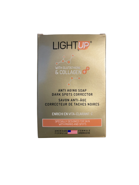 light up glutathione LIGHTUP Anti Aging Soap 200g