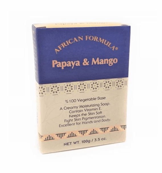 AFRICAN FORMULA PAPAYA &amp; MANGO SOAP 3.5 OZ African Formula