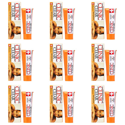Clinic Clear Body Tube Cream 1.76 oz / 50 g (10 PACK) Clinic Clear