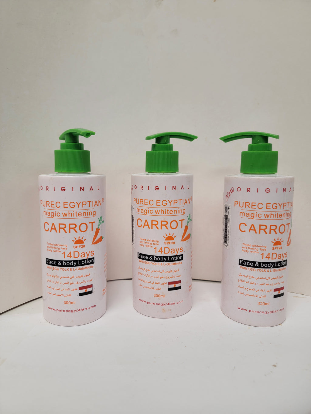 Purec egyptian magic carrot face &amp; body lotion PURE EGYPTIAN MAGIC