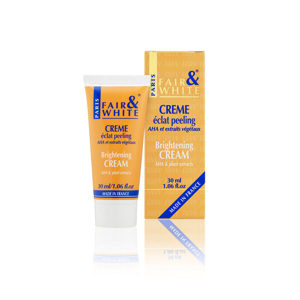 Fair & White Lighteing Cream AHA & Plant Extracts (Creme AHA et extraits) 1 oz / 30 ml FAIR & WHITE ORIGINAL