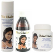 BIO CLAIRE LIGHTENING BODY LOTION 350ml + CREAM JAR 11.1oz + 6.6oz OIL. Bio Claire
