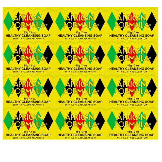 African Formula Healthy Cleanser Soap Allantoin Acne Pimples Blackhead (6 PACK) African Formula
