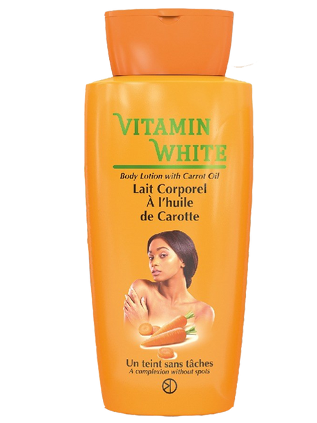 Vitamin White Body Milk With Carrot Oil 450ml Vitamin White