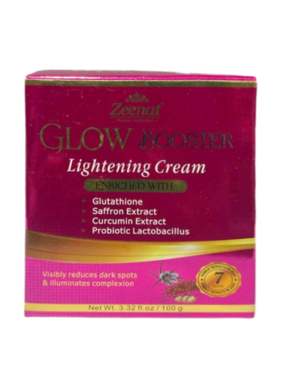 Zeenat Glow Booster Lightening And Moisturizing Cream 100g ZEENAT
