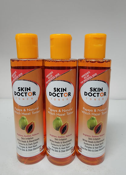 Skin Doctor Toner Papaya &amp; Natural Witch Hazel Toner Skin doctor