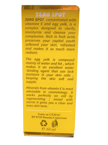 ZERO TACHE CONCENTRATED INTENSE LIGHTENING SERUM cema