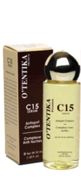 O'tentika Premium C15 Serum Anti Spot Complex 1.06 oz (Brown) O'TENTIKA