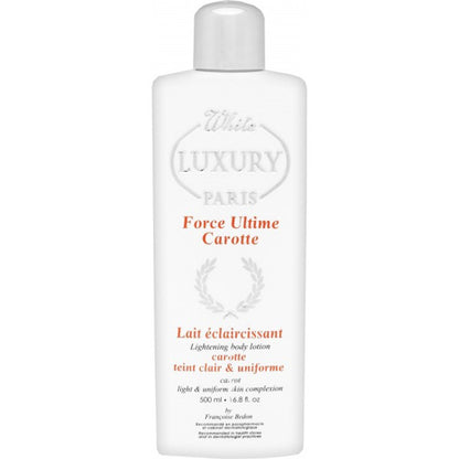 White Luxury Carrot Lightening Body Lotion 16.8oz White luxury