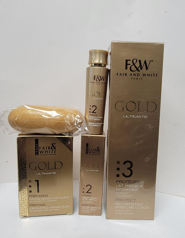 Fair and White Paris Gold Ultimate 3 Set Fair &amp; White Gold