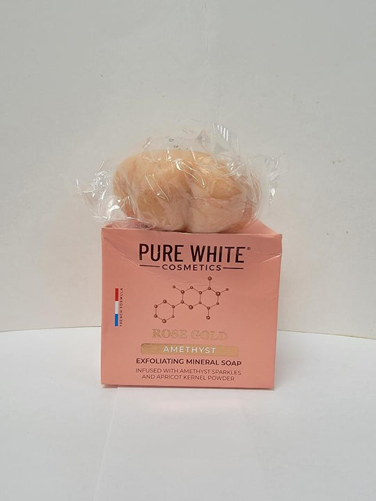 PURE WHITE ROSE GOLD GLOWING LOTION SET Pure white