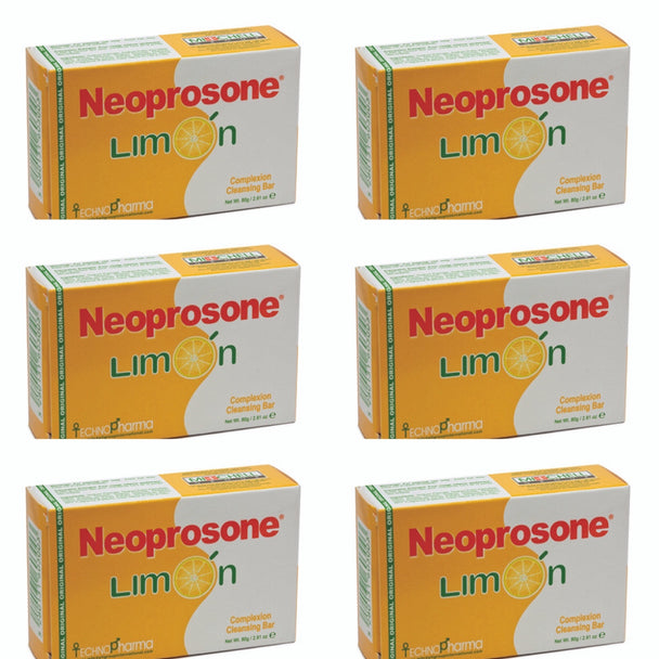 Neoprosone Technopharma Limon Soap 80 g/2.82 oz(6 PACK) neoprosone