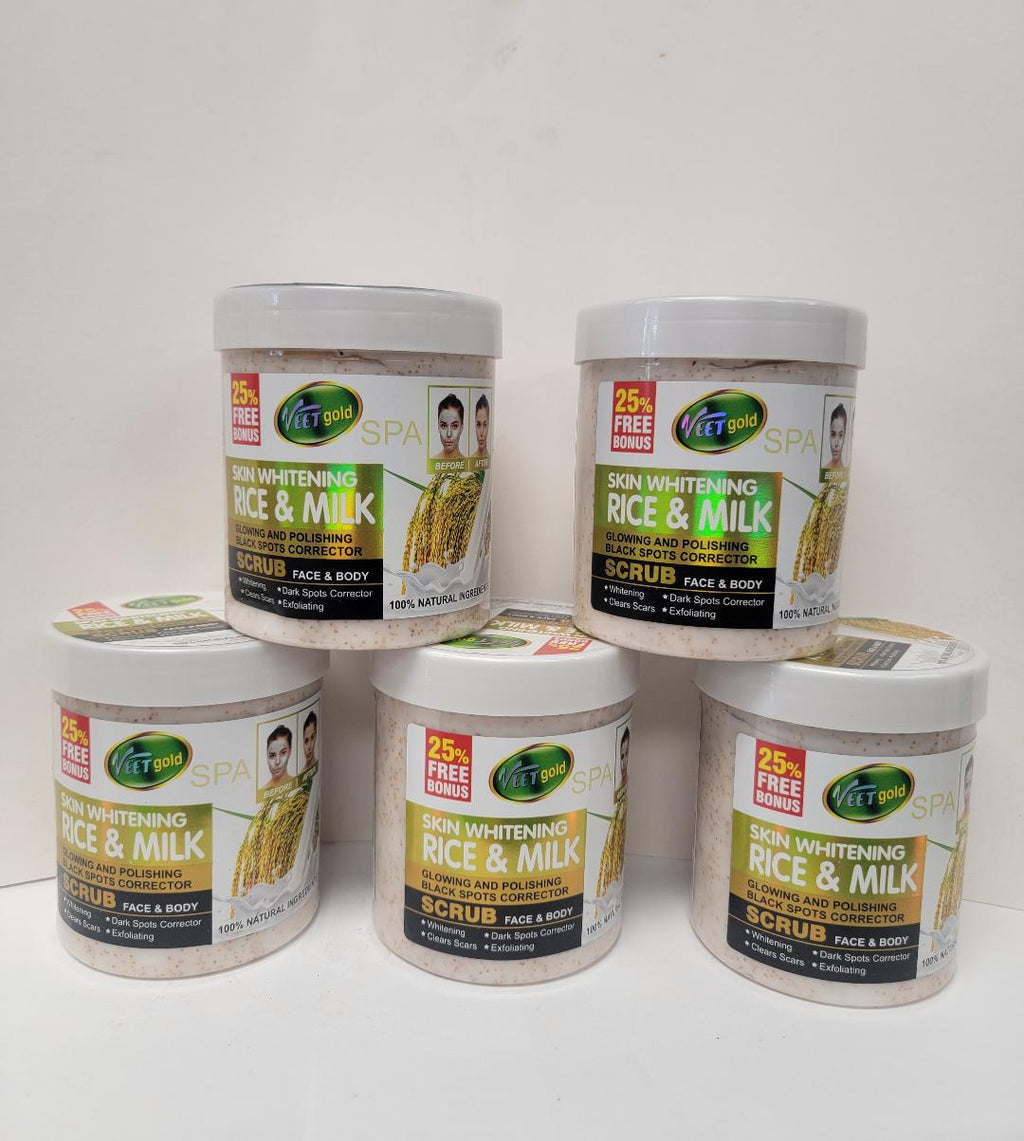 Veetgold Skin Skin Glowing &amp; Polishing Black Sports Corrector Scrub VEETGOLD