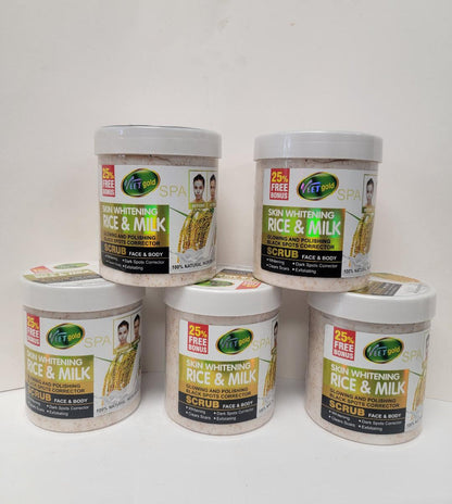 Veetgold Skin Skin Glowing &amp; Polishing Black Sports Corrector Scrub VEETGOLD