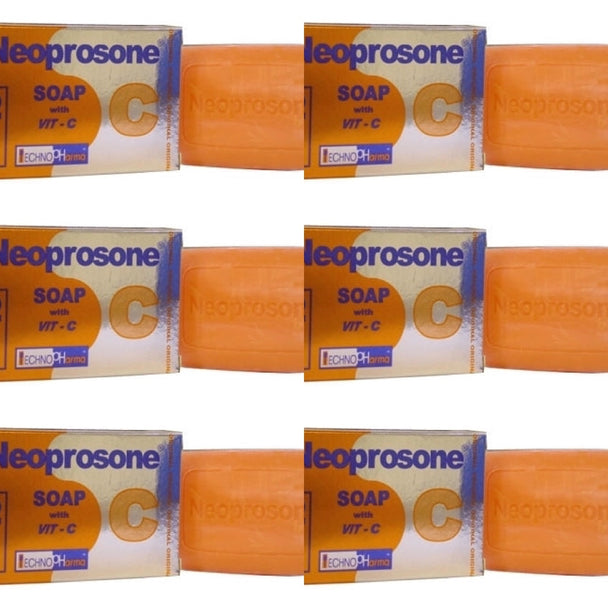 Neoprosone Vit C Soap 7 oz / 200 g (6 PACK) neoprosone