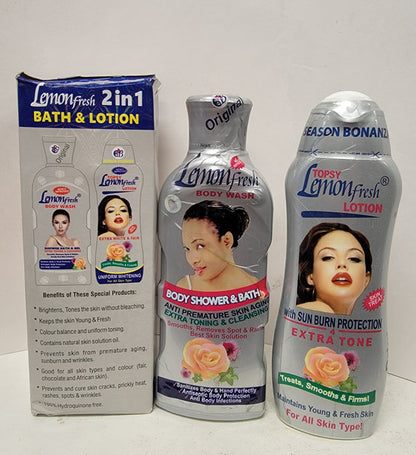 Topsy Lemon Fresh 2 in 1 Lotion &amp; Batht Topsy LemonFresh