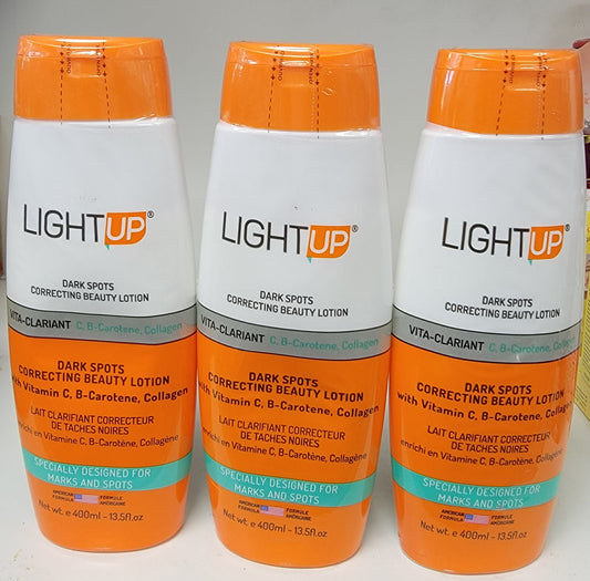 Light Up Dark Spots Correcting Beauty Lotion 400ml Light up