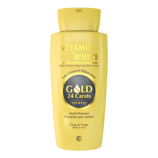Vitamin White Multi Vitamin Repairing Body Lotion ( Gold ) 450 Ml Vitamin White