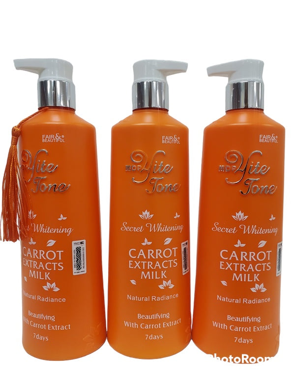 YITE TONE SECRET WHITENING CARROT EXTRACT BODY MILK YITE TONE SECRET