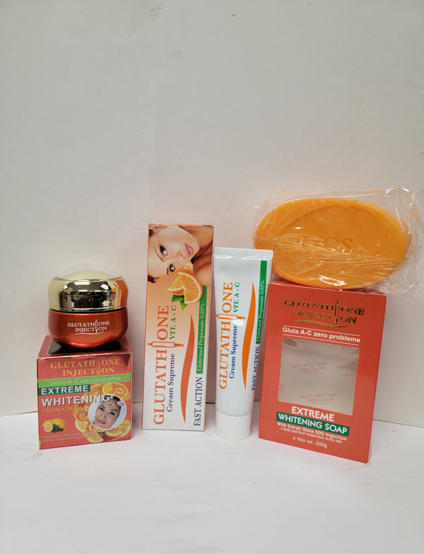 Glutathione cream supreme Brightening set Glutathione Drip