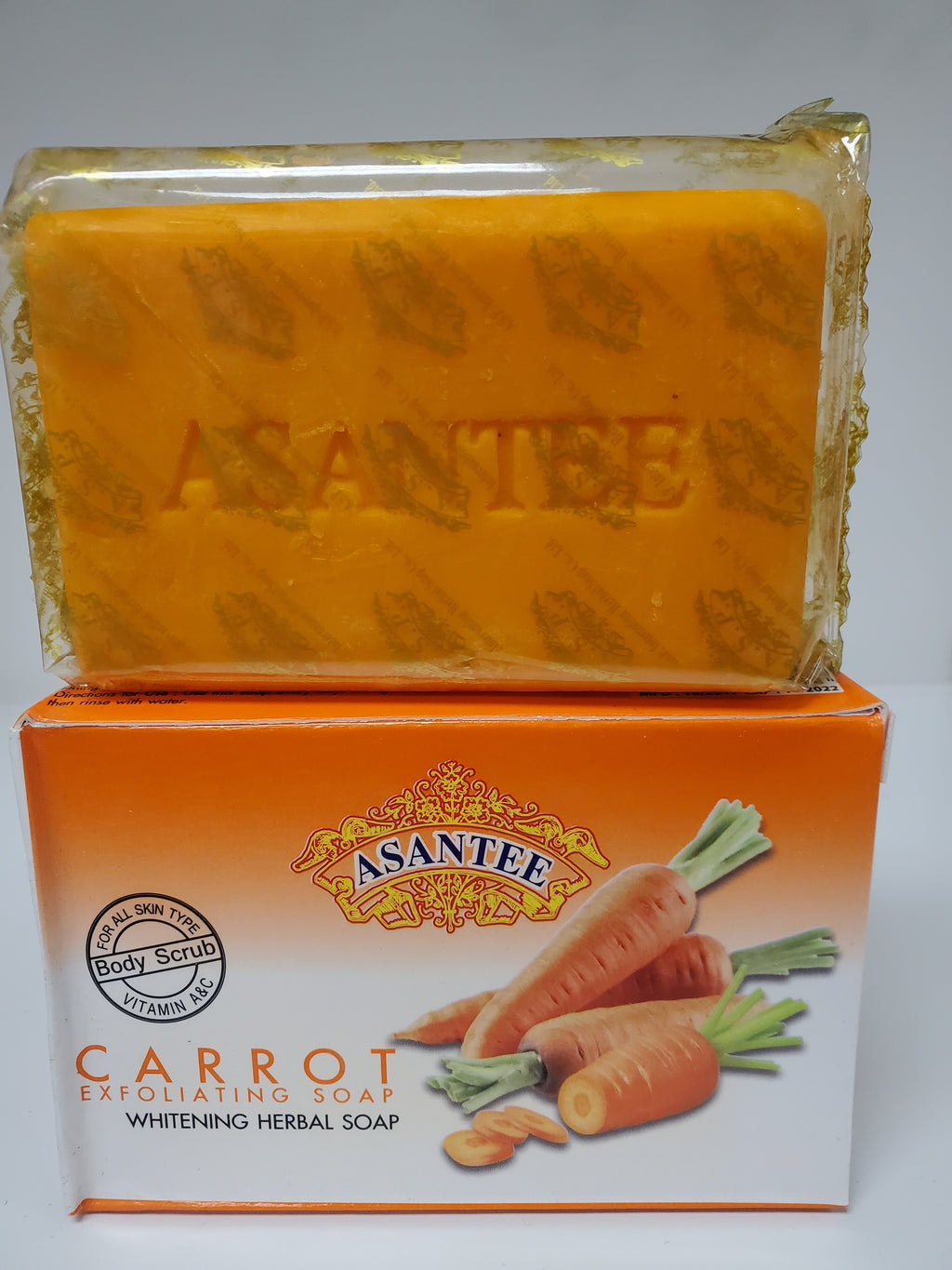 Asantee 2in1 Papaya Carrot Soap Kismet Beauty Brands