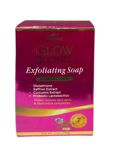 Zeenat Glow Booster Exfoliating Soap 200g ZEENAT