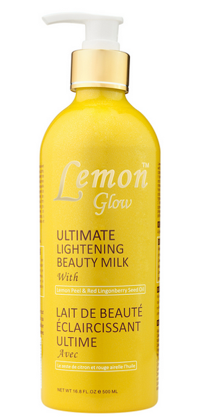 Lemon Glow Ultimate Lightening Beauty Milk 16.8 oz / 500 ml Lemon Glow