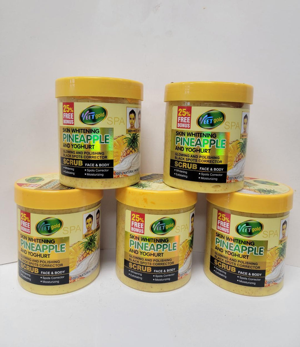 Veetgold Skin Skin Glowing &amp; Polishing Black Sports Corrector Scrub VEETGOLD