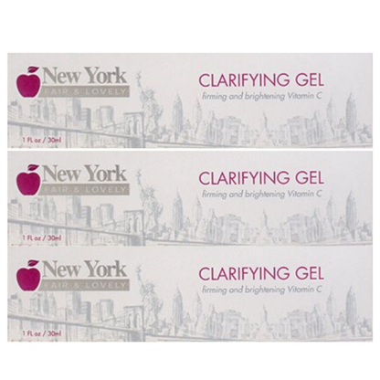 New York Fair &amp; Lovely Brightening Gel 1oz (Pack of 3) New York fair and lovely