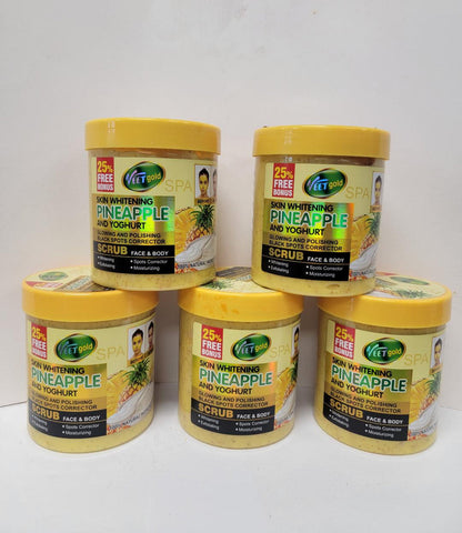 Veetgold Skin Skin Glowing &amp; Polishing Black Sports Corrector Scrub VEETGOLD