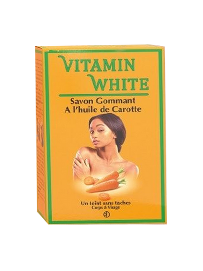 Vitamin White Exfoliating Soap With Carrot Oil 200g Vitamin White