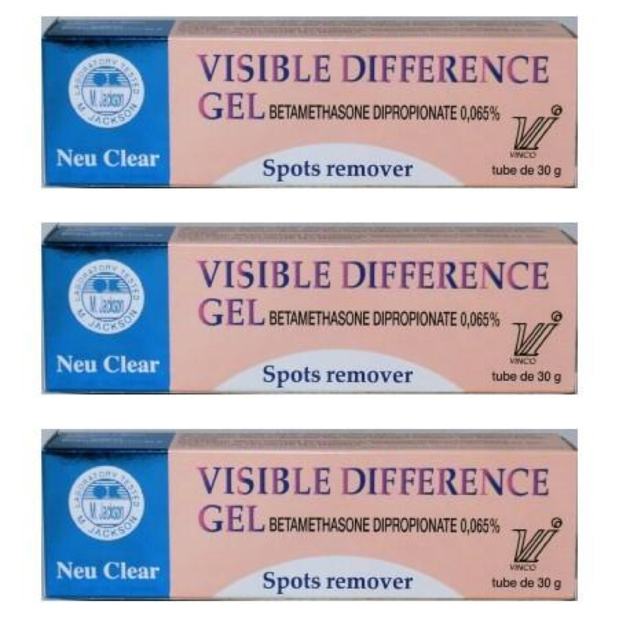 Visible Difference Fast Action Crème 1oz/30g (3 PACK) royalglow organics