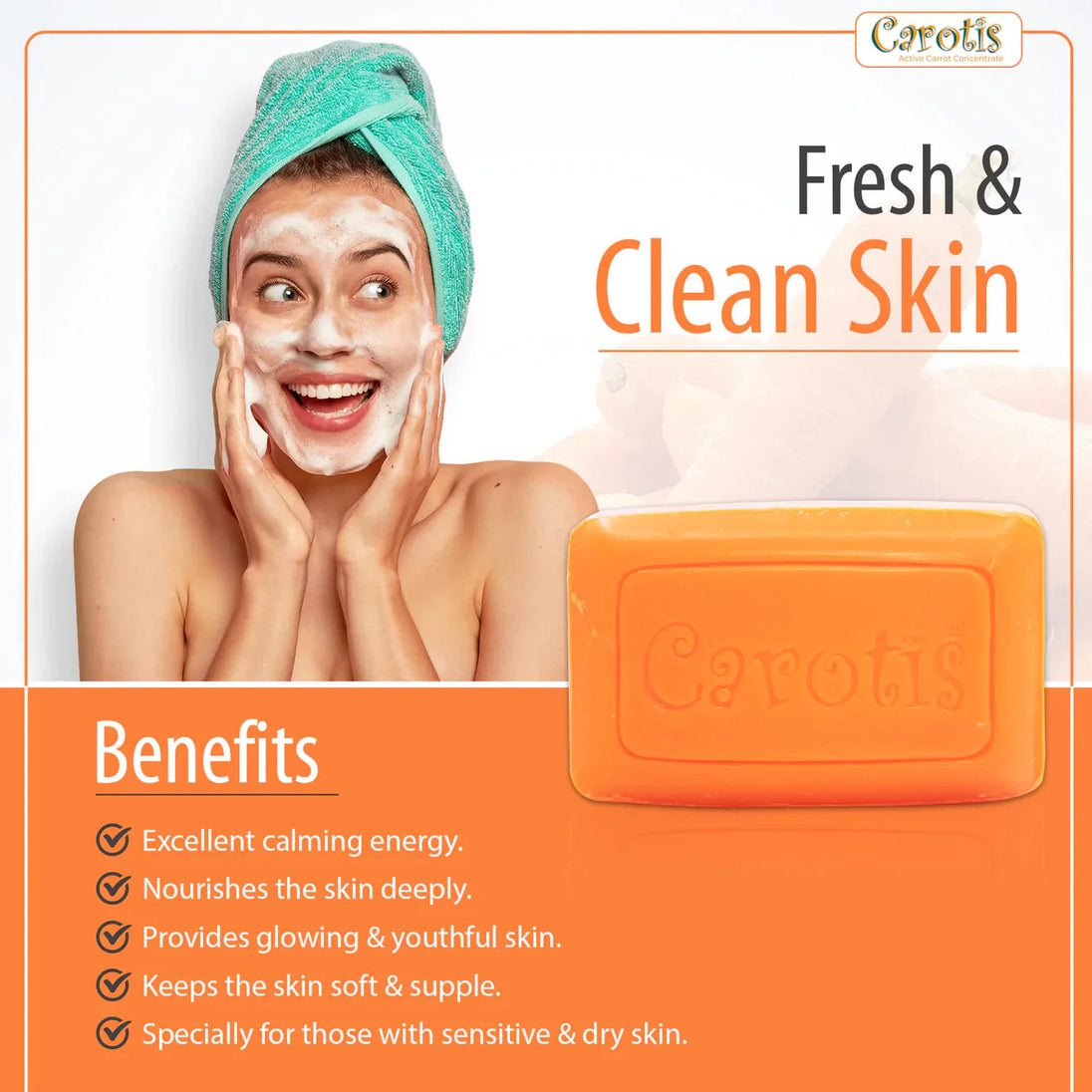 Carotis Vitamin A Cream (4 Pack) CAROTIS