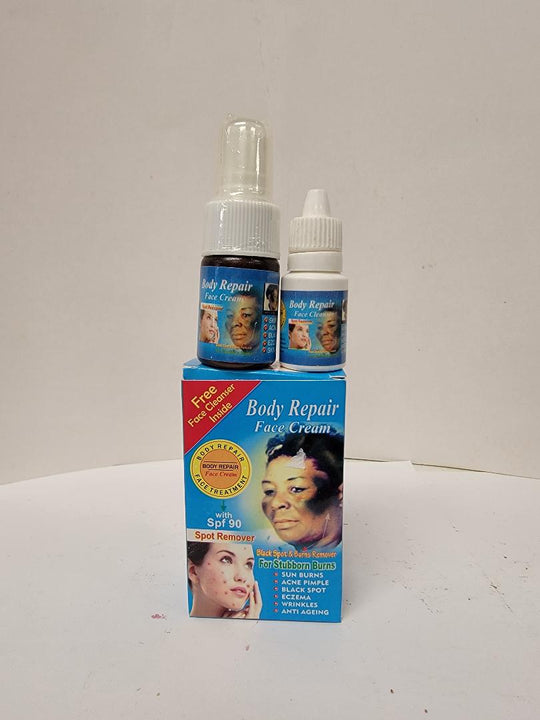 BODY REPAIR FACE CLEANSER SPOT REMOVER IT'S VERY ACTIVE  AND FOR FOR ALL SKIN TYPE CARRO7