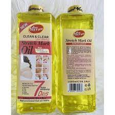 Veetgold Clean &amp; Clear Extra Whitening Stretch Mark oil 1000ml VEETGOLD