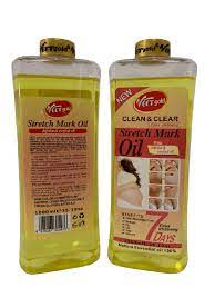 Veetgold Clean &amp; Clear Extra Whitening Stretch Mark oil 1000ml VEETGOLD
