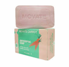 Movate Carrot Antispetic Soap 3 oz movate