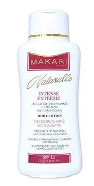 Makari Intense Extreme Multi-Vitamin Toning Body Lotion with Shea Butter SPF 15 17.6oz/500ml Makari