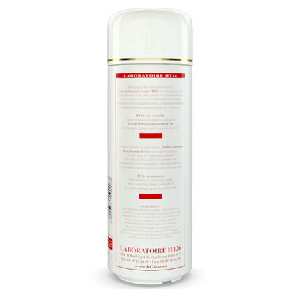HT26 ANTI-Taches Multi-Eclaircissami Body Lotion(White cap / Gold Logo) 17.6 oz / 500 ml HT26