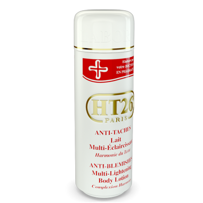 HT26 ANTI-Taches Multi-Eclaircissami Body Lotion(White cap / Gold Logo) 17.6 oz / 500 ml HT26